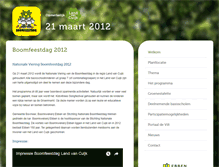 Tablet Screenshot of boomfeestdag.landvancuijk.nl